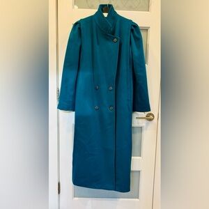 Braemar by Diana Charles virgin wool winter coat